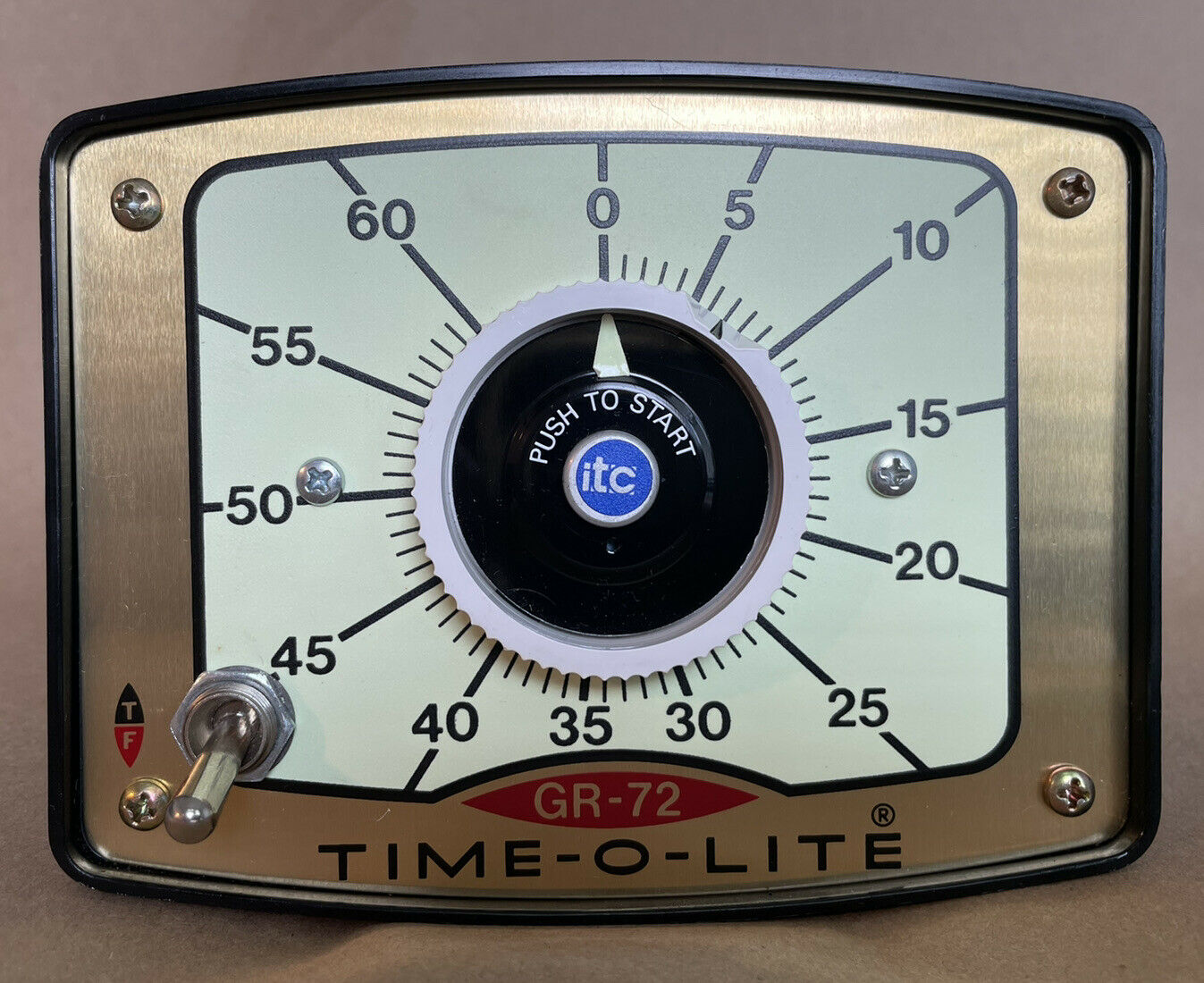 Time-o-lite Photographic Timer Model Gr-72 Good Working Condition