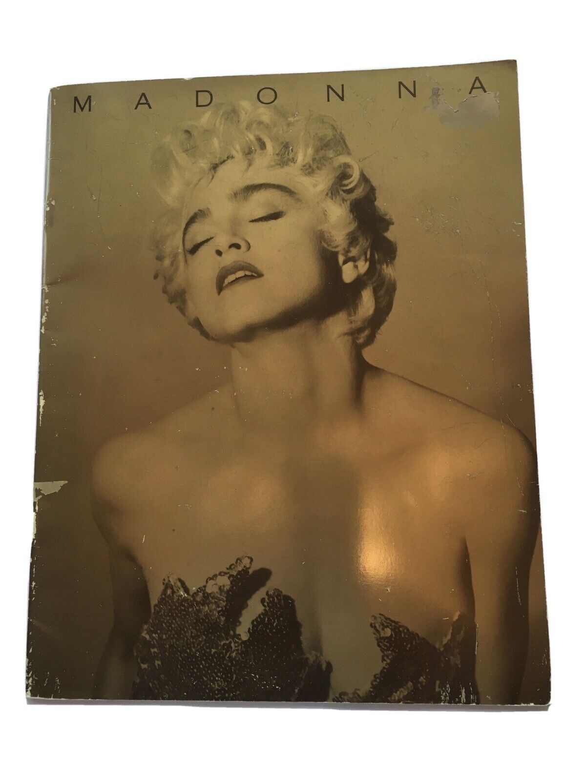 Madonna Who's That Girl World Tour Program 1987 Concert Book Vintage