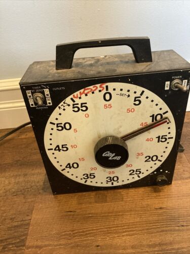 Gralab Universal Analog Timer Model 171 Sixty Minute 2 Outlets