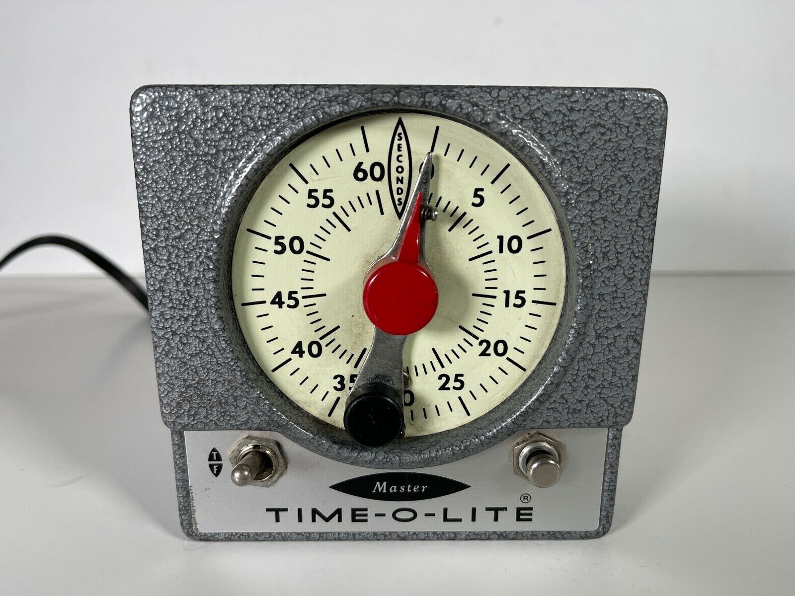 Vintage Photography Master Time-o-lite M-72 Darkroom Timer; Tested And Working