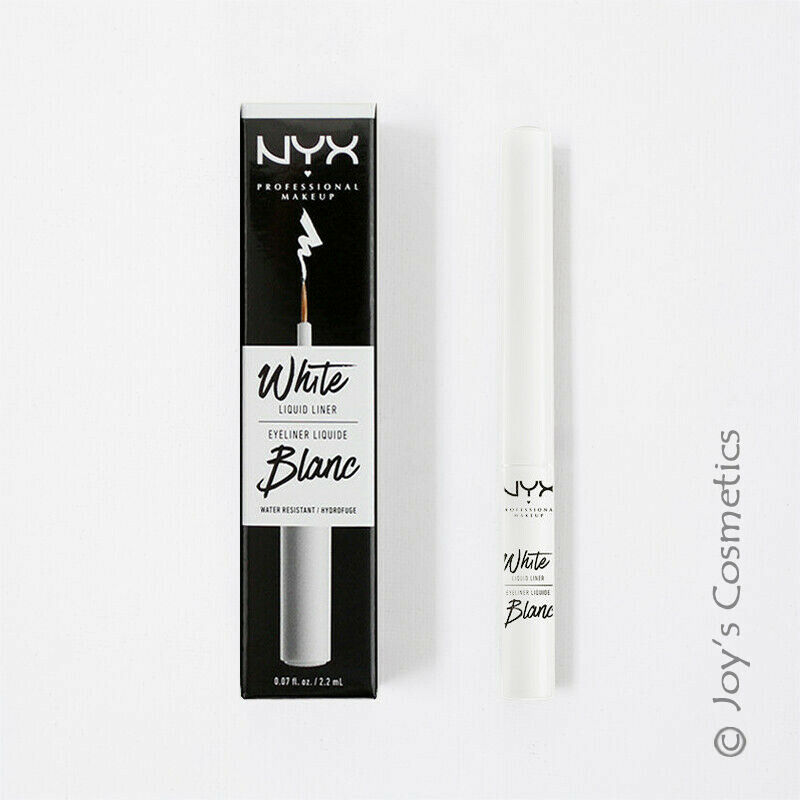 1 Nyx White Liquid Liner - Eye (water Resistant) " Wll 01 "   *joy's Cosmetics*