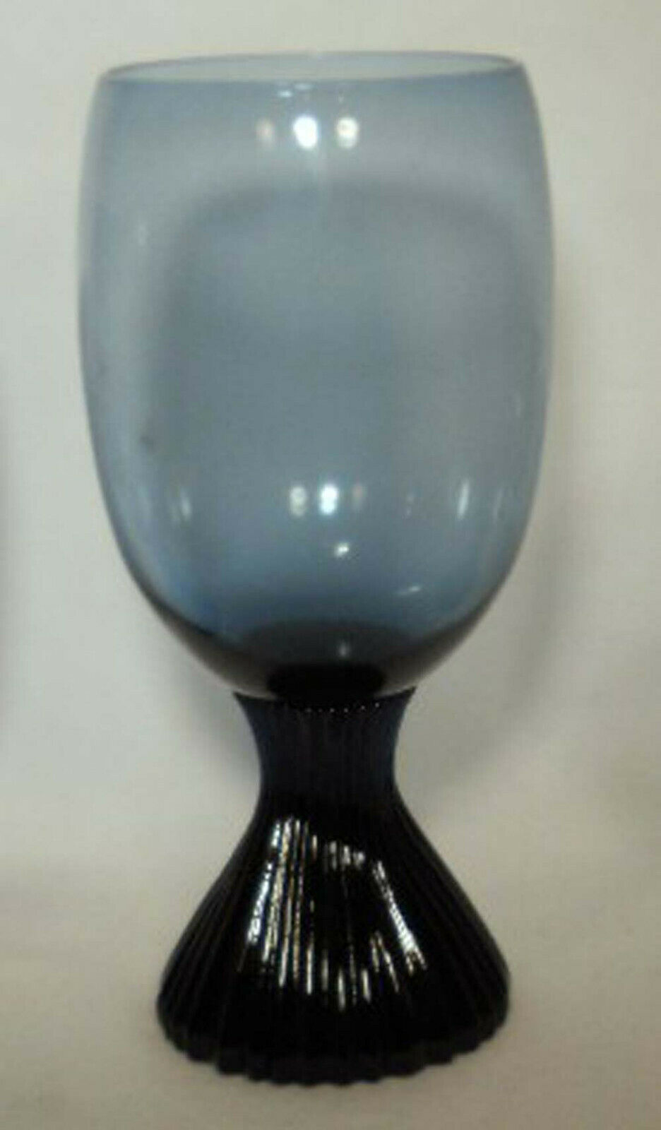 Lenox Crystal Bluebell Pattern Water Glass Or Goblet - 6-3/4"